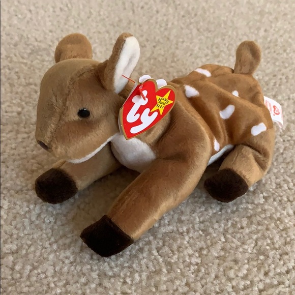 whisper the deer beanie baby value